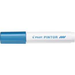 PILOT PEN Marqueur permanent Pintor (Bleu, 1 pièce)