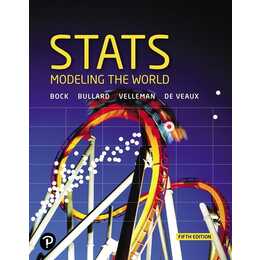 Stats: Modeling the World