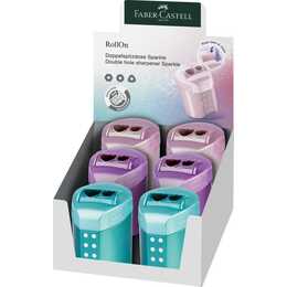 FABER-CASTELL Handspitzer (Farbig assortiert)