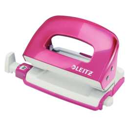 LEITZ Perforatrice de bureau (Pink, 10 feuille)