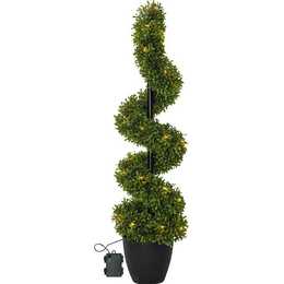 STAR TRADING Buxbom Arbre de Noël avec LED (90 cm)