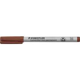 STAEDTLER Feutres pour rétroprojection Lumocolor 315 M (Brun, 1 pièce)