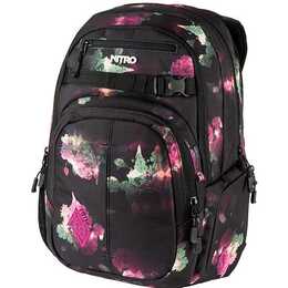 NITRO Rucksack Chase (35 l, Schwarz, Rosa)