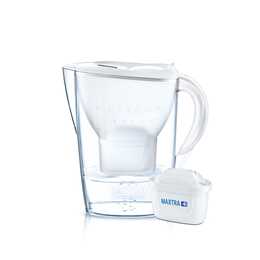 BRITA Tischwasserfilter Marella (1.4 l, Transparent, Weiss)