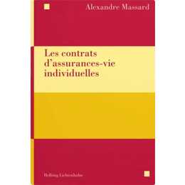 Les contrats d'assurances-vie individuelles