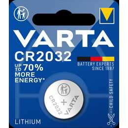 VARTA Batterie (CR2032, Universell, 1 Stück)