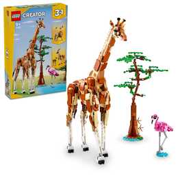 LEGO Creator 3-in-1 Les animaux sauvages du safari (31150)