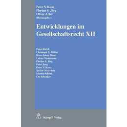 Entwicklungen im Gesellschaftsrecht XII