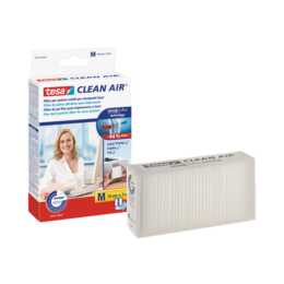 TESA Clean Air Filtre anti-poussière fin (Blanc)