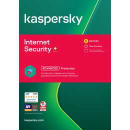 KASPERSKY LAB Internet Security Advanced (Jahreslizenz, 5x, 1 Jahr, Deutsch)