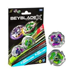 BEYBLADE X Knife Shinobi 4-80HN und Keel Shark 3-80F