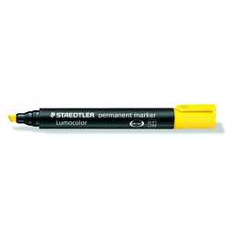 STAEDTLER Pennarello indelebile Lumocolor 350 (Giallo, 1 pezzo)