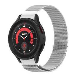 EG Bracelet (Samsung Galaxy Galaxy Watch5 44 mm, Argent)