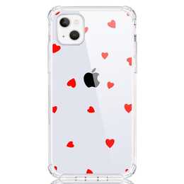 EG Backcover (iPhone 14 Plus, Cuore, Transparente)