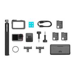 DJI Osmo Action 5 Pro Adventure Combo  (3840 x 2880, Schwarz)