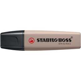 STABILO Pennarello acrilico Boss (Grigio chiaro, Nero, 10 pezzo)