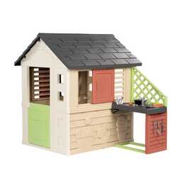 SMOBY INTERACTIVE S.Life Nature Playhouse + Kitchen Spielhaus-Erweiterung