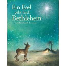 Ein Esel geht nach Bethlehem