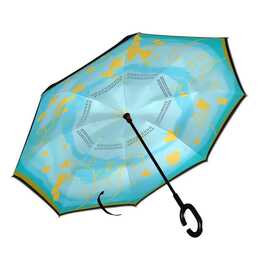 EG Parapluie-canne Fleurs (110 cm)