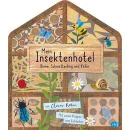 Mein Insektenhotel - Biene, Schmetterling und Käfer. Mit vielen Klappen zum Entdecken für Kinder ab 3 Jahren