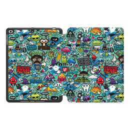 EG MTT Coque pour Apple iPad Mini 5 2019 7.9" - Graffiti