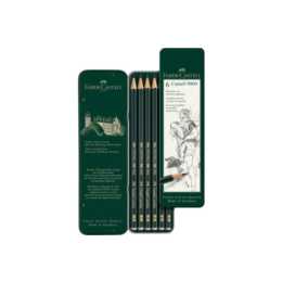 FABER-CASTELL Crayon 9000  (6B, 8B, 4B, B, HB, 2B)