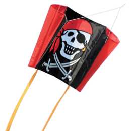 INVENTO-HQ Sleddy Jolly Roger Cerf-volant