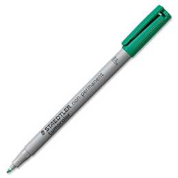 STAEDTLER Feutres pour rétroprojection Lumocolor 316 F (Vert, 1 pièce)