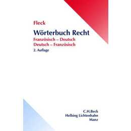 Wörterbuch Recht / Dictionnaire de droit