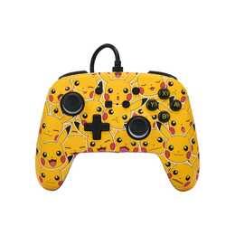 POWER A Pikachu Controller (Gelb, Gelbgold, Schwarz, Rot)