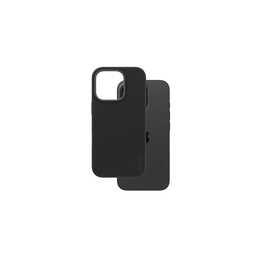 CARE Backcover MagSafe Fashion (iPhone 16 Pro, Transparent, Noir)