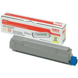 OKI 43487709  (Toner seperato, Giallo)