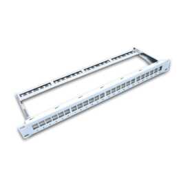 WIREWIN Patchpanel Wirewin Patchpanel 24 Port, Keystone, 1HE 19"-Rack