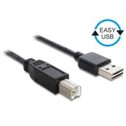 DELOCK USB-Kabel (USB Typ A, USB Typ B, 0.5 m)