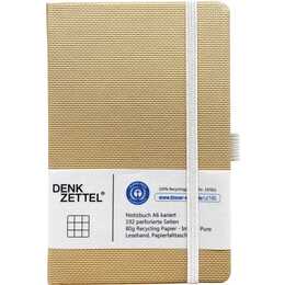 DENKZETTEL Carnets Tenax (A6, Carreaux)