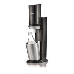 SODASTREAM Crystal (60 l, Metallico, Nero)