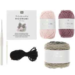 RICO DESIGN Ensemble de crochet (Gris)