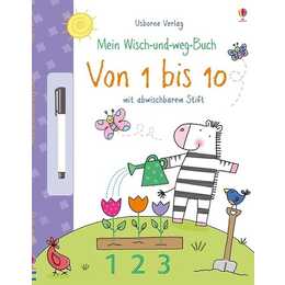 Mein Wisch-und-weg-Buch: Von 1 bis 10