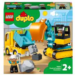 LEGO DUPLO Camion e scavatore cingolato (10931)