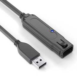 PURELINK Câble de connexion (USB Typ A, 10 m)