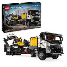 LEGO Technic Camion Volvo FMX et pelleteuse électrique EC230 (42175)