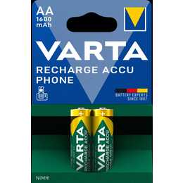 VARTA Accumulateur (AA / Mignon / LR6, Universel, 2 pièce)