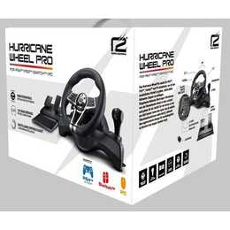 READY2GAMING Hurricane Wheel PRO Lenkrad & Pedale (Schwarz)