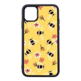 EG Backcover (iPhone 14, Bienen, Gelb)