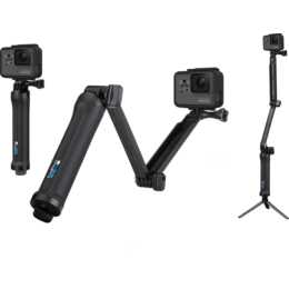 GOPRO Stativ 3-Way Grip (Schwarz)