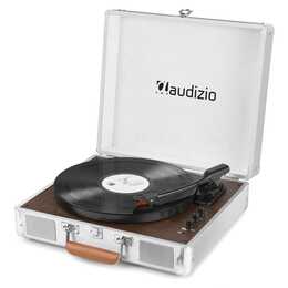 AUDIZIO RP320 Tourne-disque (Brun, Argent)