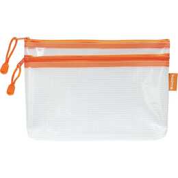 KOLMA RACER Dokumententasche Mesh (Orange, Transparent, Weiss)