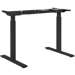 TOPSTAR E-Table (121 cm x 70 cm x 120 cm, Nero)