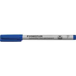 STAEDTLER Pennarello per lucidi Lumocolor 316 F (Blu, 1 pezzo)