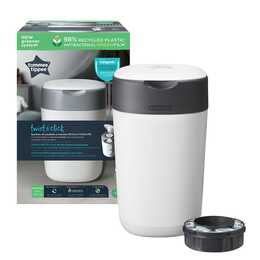 TOMMEE TIPPEE Sangenic Twist & Click (Grau, Weiss)